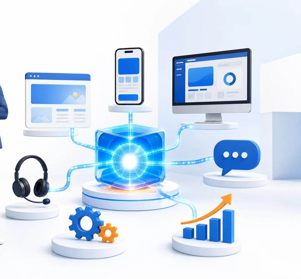 Ecosistem de soluții AI și produse digitale conectate
